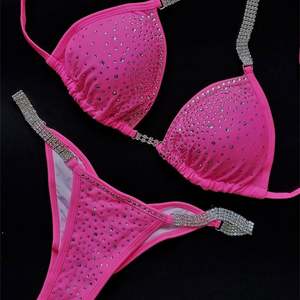 Trajes de Baño Sexys de Alta Calidad de Marca Privada, Traje de Baño Personalizado para Mujer, Bikini Brasileño de 2 Piezas, Secado Rápido, Push-Up - Product Image 4