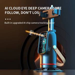 Theo Ai Gimbal Đứng Khuôn Mặt Thông Minh Theo Dõi Nhận Dạng Đối Tượng 360 Xoay Tripod Tự Động Mặt Sống Khung PTZ Ổn Định - Product Image 3