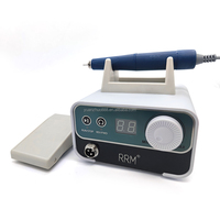 RRM Professionnel Ponceuse à Ongles Électrique Sans Balais 50000 tr/min Machine à Polir et à Poncer les Ongles