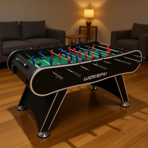 Mesa de Futbolín Wokefli de 72 Pulgadas en Material MDF, Mesa de Fútbol de Entretenimiento para Sala de Juegos, Tamaño Estándar, Independiente - Product Image 2