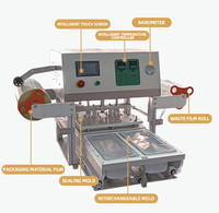 Machine de scellage électrique pour film en aluminium, gobelets de yaourt, coupes à glace, gobelets en plastique, boîtes en carton, équipement de scellage pour contenants alimentaires