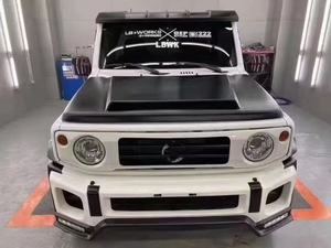 Nuovo Kit Carrozzeria Stile <span class=keywords><strong>LB</strong></span> di Alta Qualità per Suzuki Jimny, Paraurti Anteriore in FRP, Spoiler, Cofano e Parti Carrozzeria - Product Image 2