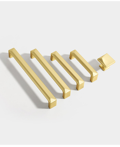 Modern <strong>Square</strong> Beveled Edge Zinc Alloy Cabinet Pulls &amp; <strong>Knobs</strong> for School Supermarket Apartment Hotel Sports Facility Furniture - Product Image 6