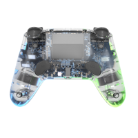 Manette de jeu filaire sans fil alimentée par batterie pour PC, Steam, Android, iOS Mobile, compatible ABS pour deux joueurs