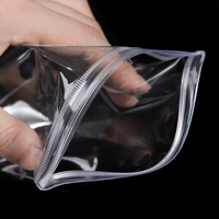 Prix usine personnalisable taille Ziplock curseur sac Transparent PE/AL plastique pour bijoux et montre emballage sac à fermeture éclair