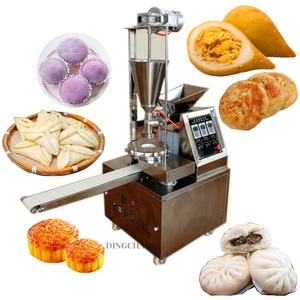 Chất lượng tuyệt vời Canada thịt <span class=keywords><strong>Pie</strong></span> Bơm bánh hấp Mochi Máy bán hàng tự động hoàn toàn tự động Mochi encrusting máy thương mại - Product Image 2