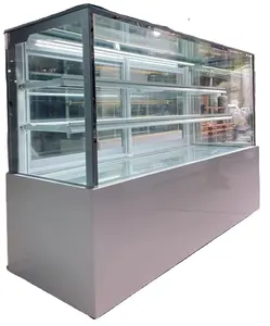 Venta caliente Cake Display Cooler Showcase Bakery Display Nevera Refrigerado Showcase