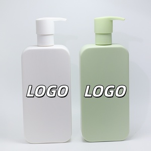 ขวดแชมพูพลาสติกคุณภาพสูงสีเขียวขนาด 350 มล. พร้อมโลโก้สั่งทำพิเศษ - Product Image 1