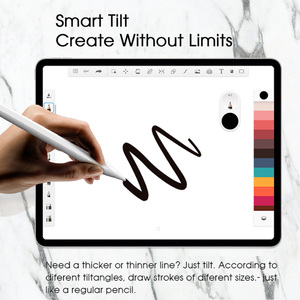 Сменный стилус для Apple Pencil 2 с датчиком наклона, противотуманный, с беспроводным зарядным портом, стилус с пользовательским логотипом - Product Image 4
