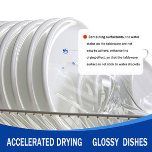 Formule améliorée Plats brillants et étincelants puissants et efficaces pour <span class=keywords><strong>lave</strong></span>-<span class=keywords><strong>vaisselle</strong></span> Aide au rinçage pour <span class=keywords><strong>lave</strong></span>-<span class=keywords><strong>vaisselle</strong></span> <span class=keywords><strong>Sel</strong></span> et aide au rinçage - Product Image 4