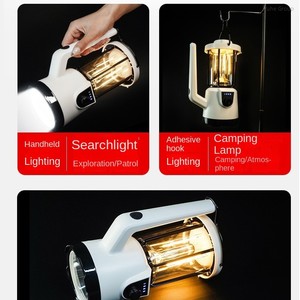 Linterna LED Ultrabrillante para Camping, Recargable, Impermeable, Linterna de Búsqueda de Largo Alcance, Luz de Emergencia para Tienda de Campaña, Clasificación IP65 - Product Image 4