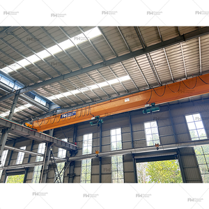 5t + 5t 10t 13ton trên không cần cẩu 20t dầm đơn du lịch trên không cầu trục giá - Product Image 5