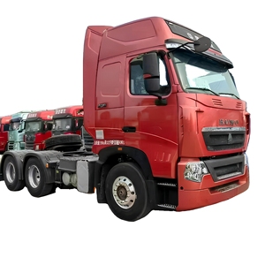 Camión Tractor Semirremolque HOWO T7H 6x4 Nuevo/Usado, Más <span class=keywords><strong>de</strong></span> 450HP, para el Mercado Africano, Transporte <span class=keywords><strong>de</strong></span> Contenedores y Carga a Granel - Product Image 1