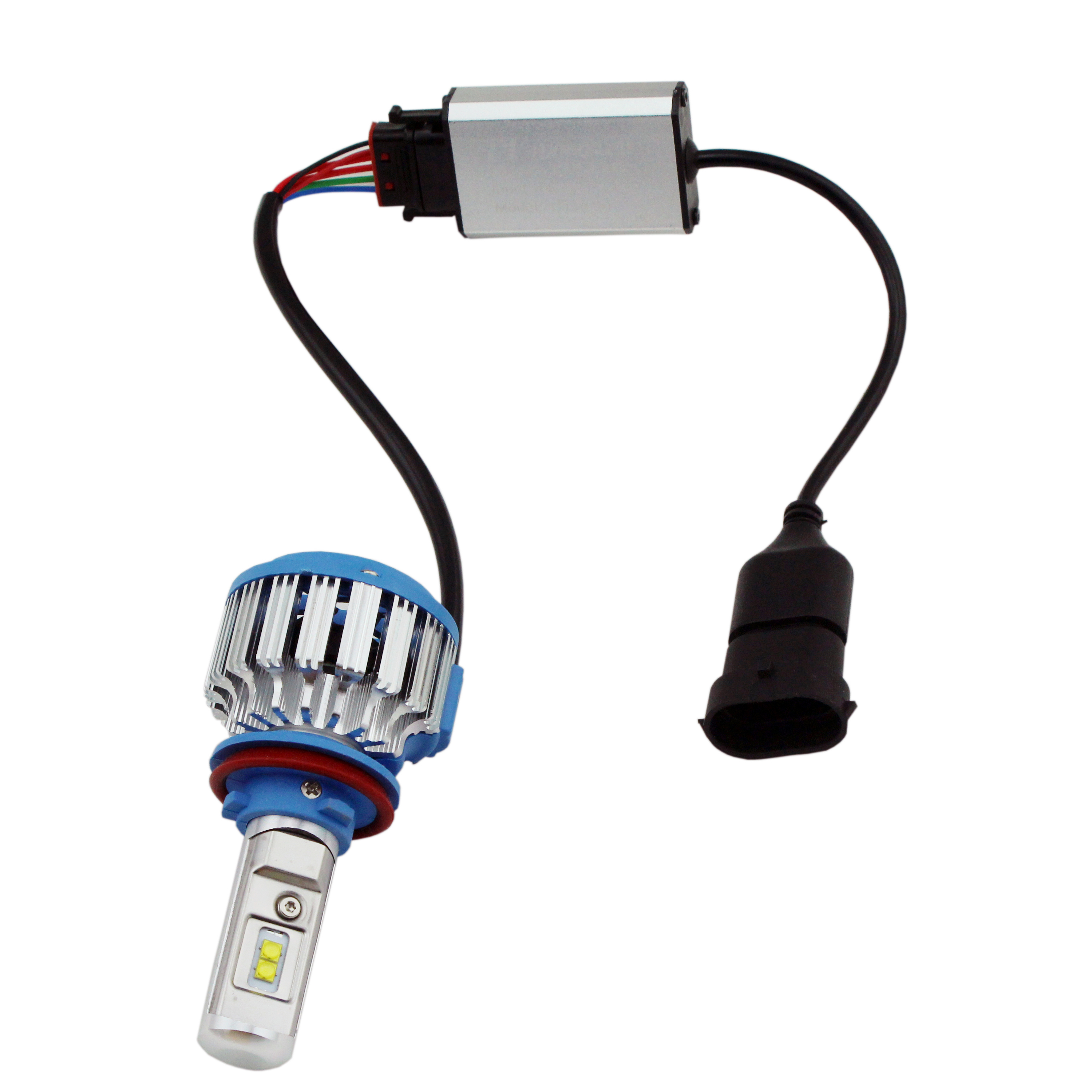 Haute qualité LED Phare kit de Conversion T1 Série 8000LM 6000K Canbus H4 H1 H3 LED Voiture Phare HB4 9007 HB5 Ampoule