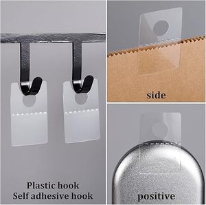 Hot Sales Cardboard Adhesive PET Hole <b>Plastic</b> Custom Hang Tab - Product Image 6