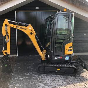 Mini-excavatrice Shantui SE27SR 2,8 tonnes sur chenilles avec moteur Euro5, couple de levage élevé et godet - Product Image 3