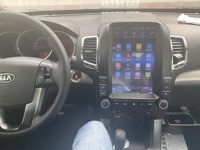 Appareil de navigation GPS pour voiture à écran vertical Tesla, autoradio GPS, lecteur audio vidéo MP3 MP4 pour Kia Sorento 2009-2013