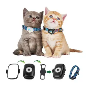 Hond Locator Huisdier Halsband Gps Anti-Verloren Artefact Kat Positionering Tracker Verlichting Waterdichte Smart Mini Gpstracker Voor Hond Kat