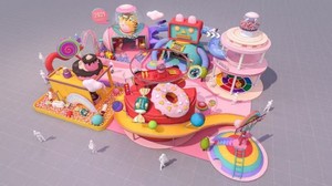 Новинка 2026: Игровой комплекс Yideli для помещений, мягкий игровой комплекс из стекловолокна и металла, на заказ, в тематике «Макарон», с шариковым бассейном, горкой, батутом и зоной для лазания - Product Image 6