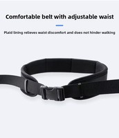 Exosquelette pour membre inférieur hémiplégique, pour la marche et le levage des pieds, en alliage d'aluminium + PC, léger, certifié CE