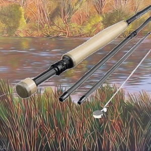 <span class=keywords><strong>Canne</strong></span> à <span class=keywords><strong>mouche</strong></span> Euro Nymph à action rapide 11 pieds 2wt 3wt Légère en carbone Poignée en liège Pêche en eau douce - Product Image 5