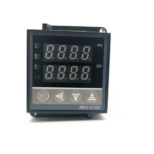 REX-controlador inteligente de temperatura para horno, dispositivo con alarma, C100, RKC, precio de fábrica, salida Dual, relé o ssr