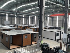 CE struttura in acciaio moderno di lusso struttura Mobile portatile 40ft 3 camere da letto espandibile Container case pieghevole contenitore piccola <span class=keywords><strong>casa</strong></span> - Product Image 2