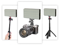 Harga pabrik RGB kamera profesional mini portabel lampu fotografi LED lampu video led rgb isi ulang