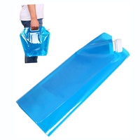 Conteneur pliable sac à eau pliable 20L bouteille d'eau pliable cruche transporteur réservoir pliable sac à eau