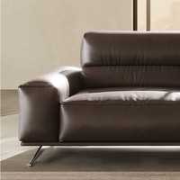 Canapé en cuir de luxe léger, en métal, avec éponge haute densité, style moderne occidental, modulaire, pour réception, bureau, salle d'attente