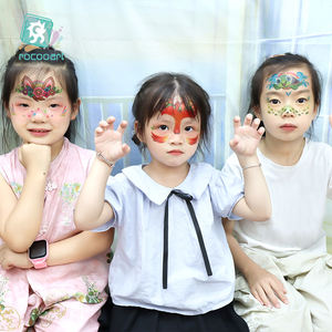 Los últimos 12 signos del zodiaco chino, tatuaje temporal seguro para la piel, bricolaje, fiesta de cumpleaños para niños, tatuaje temporal para la cara, pegatina para niñas y niños - Product Image 4