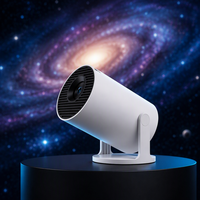 Projecteur portable mini Galaxy Junuo HY300 Pro+ 8K 170 ANSI 720P LED multi-langues à courte focale, durée de vie de la lampe de 30000 heures, Android 14
