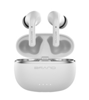 Auriculares inalámbricos estéreo con Bluetooth, dispositivo de audio HIFI, reducción activa de ruido, ENC, ANC, 25db, TWS, intrauditivos