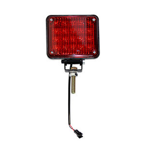 Lumières rouges bleues, feux stroboscopiques de moto <span class=keywords><strong>12V</strong></span> 24V <span class=keywords><strong>LED</strong></span> pour voiture camion lampes clignotantes rectangulaires - Product Image 6