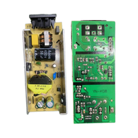 Adaptateur d'alimentation double tête 12V 5A DC pour bande LED de bureau en ABS, vente en gros