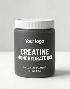 Suplemen Olahraga Alami Creatine Monohydrate HCl Bubuk 80/200 Mesh Dewasa 99% HPLC Dukungan Kekebalan Tubuh Pertumbuhan Otot - Product Image 1