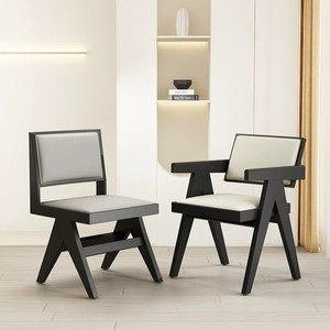 <span class=keywords><strong>Chaise</strong></span> de salle à manger moderne pour restaurant et hôtel, avec structure en <span class=keywords><strong>bois</strong></span> massif et accoudoirs en cuir, en <span class=keywords><strong>bois</strong></span> de frêne - Product Image 2