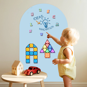 <span class=keywords><strong>Tableau</strong></span> magnétique en <span class=keywords><strong>feutre</strong></span> UNI pour les chambres d'enfants - Facile à appliquer <span class=keywords><strong>et</strong></span> à enlever sans endommager les murs - Product Image 1