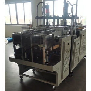 China Automatic Food Cake Papp teller Form maschine Papp teller herstellungs maschine Papp teller Kreisform maschine - Product Image 5