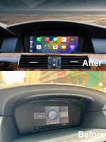 Écran multimédia style voiture original 8,8 pouces, autoradio Android pour BMW Série 5 E60 E61 E63 Série 3 E90 E91 E92