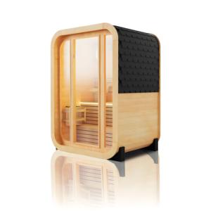 Modern Traditional Large Full Body Garden Sauna Room Solid Wood Construction with Infrared Carbon Heater Outdoor <strong>Steam</strong> <strong>Bath</strong>