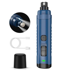 <span class=keywords><strong>Tondeuse</strong></span> à ongles électrique en plastique ABS à bas <span class=keywords><strong>prix</strong></span> pour chiens et chats, charge USB, lime à ongles pour animaux de compagnie avec 8000-10000 tr/min, design simple - Product Image 1