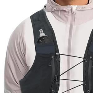 Gilet regolabile riflettente sul petto per Trail Run e Marathon <span class=keywords><strong>zaino</strong></span> portatile per l'idratazione della bottiglia d'acqua con caratteristiche riflettenti - Product Image 2