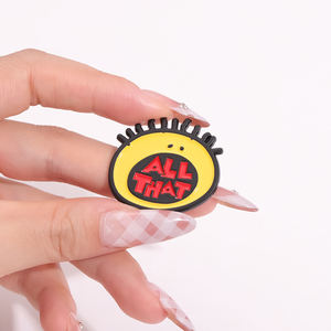 Épinglette en émail humoristique de la série télévisée All That, broche en métal mignonne, badge de revers, bijoux pour sac à dos - Product Image 4