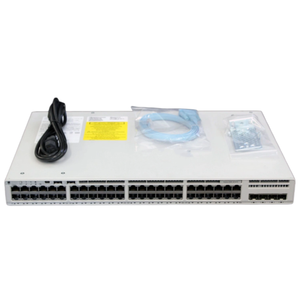 The C9200L-48T-4G-A Has 48 10/100/1000Mbps <b>Adaptive</b> Ethernet Ports and 4 Gigabit SFP Fiber Ports - Product Image 2