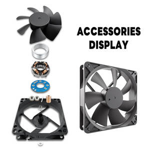 Ventilateur de refroidissement 12V 24V 36V, flux axial <span class=keywords><strong>silencieux</strong></span>, micro-ventilateur pour <span class=keywords><strong>PC</strong></span>, processeur, ordinateur <span class=keywords><strong>portable</strong></span>, équipement industriel avec dissipateur thermique - Product Image 5