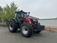 Tracteurs articulés compacts 240 CV, tracteur agricole à roues pour une agriculture efficace, tracteur lourd