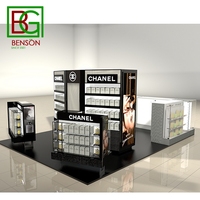 Vitrine de présentation de parfums personnalisée, kiosque de vente de parfums, kiosque de vente au détail de parfums, kiosque de présentation de parfums en vente chaude