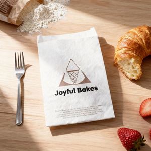 Custom Fast Food Hot <b>Dog</b> Sandwich Burger Food Packaging Paper Bag Packaging Oil Proof Paper Bag Bakery Cookie Bag - Product Image 5