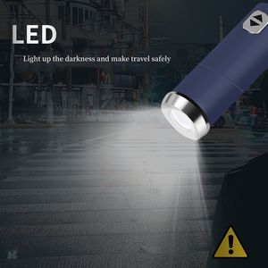 <span class=keywords><strong>Parapluie</strong></span> Tendance à Logo Personnalisé Portable Coupe-<span class=keywords><strong>Vent</strong></span> <span class=keywords><strong>Anti</strong></span>-Tempête <span class=keywords><strong>Pliant</strong></span> Automatique de Voyage <span class=keywords><strong>Anti</strong></span>-UV Imperméable avec Lumière LED - Product Image 3